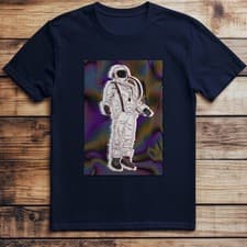 Image of 23 Space Odyssey T-shirt Space Premium Midweight Tee
