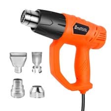 Image of 2000W Heat Gun - Temperature Control 300℃ / 600℃- 4 Nozzles
