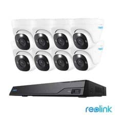 Image of 4K Ultra HD Smart 16Channel 4TB HHD PoE Security System 8x Indoor/Outdoor Camera