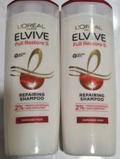 Image of X2 Elvive Haircare L'Oreal Full Restore 5 Shampoo, 400ml