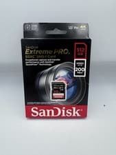 Image of SANDISK Extreme Pro Class 10 SDXC Memory Card - 512 GB