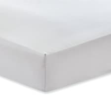 Image of Bianca 100% Cotton Sateen 400 Thread Count Fitted Sheet