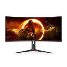Image of AOC CU34G2XP/BK 34in UltraWide Quad HD 180Hz 1ms Freesync Curved Gaming Monitor