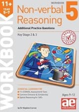 Image of 11 Non-verbal Reasoning Year 5-7 Workbook 5: Additional Practice Questions