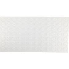 Image of R-TECH PU Round Protective Feet Ø19.0 x 4.0 - Clear - Sheet 84
