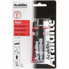 Image of Araldite Rapid 2x15ml Tubes Strong Quick Fast 5 Min Epoxy Adhesive Glue