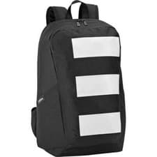 Image of adidas Parkhood 3 Stripes Black/White Backpack New