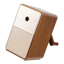 Image of .Hand Cranked Pencil Sharpener 5 Adjustable Levels Large Capacity Shavings Box