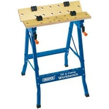 Image of Draper Tilt & Clamp Fold Down Workbench, 600mm 09951