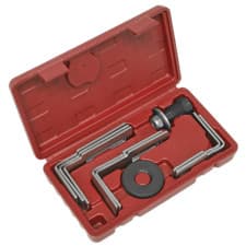 Image of Fuel Tank Sender Spanner Set 9pc 24mm Hex Drive - Sealey VS6421 New