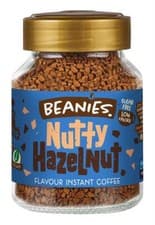 Image of Beanies Coffee Nutty Hazelnut Flavour Instant Coffee - 50g (Pack of 3)