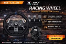 Image of Logitech G920 Driving Force Racing Wheel & Pedals + Gear Shifter Bundle