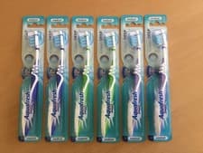 Image of Aquafresh Clean Deep Medium Toothbrush Six Pack