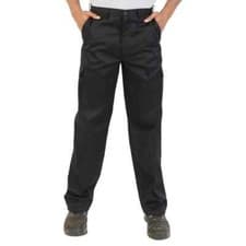 Image of Absolute Apparel Mens Combat Workwear Cargo Pocket Trousers AA75 Black Size 38R