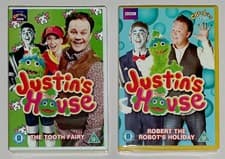 Image of Justin's House Tooth Fairy + Robert The Robot's Holiday DVD NEW SEALED Region 2