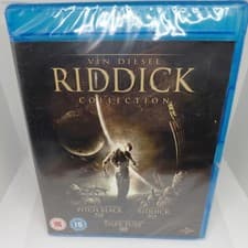 Image of The Riddick Collection Chronicles Of/ Pitch Black / Dark Fury (Blu-ray) FREEPOST