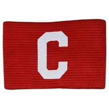 Image of Precision Big C Captains Armband - Red - Adult