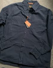 Image of Hugo Boss Men's Overshirt In Navy Size Large or XL BNWT