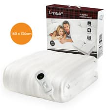 Image of Electric Heated Under Blanket Comfort Control Fast Heat Up Cosy Warm Washable