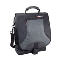 Image of Monolith Multifunctional Nylon Laptop Backpack Black and Grey 2399