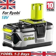 Image of New for Ryobi RB18L40 18V One Lithium 4.0ah Battery High Capacity Battery p104