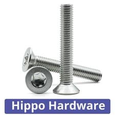 Image of Torx Countersunk Machine Screws 6 Lobe A2 Stainless Steel M1.6 M2 M3 M4 M5 M6 M8
