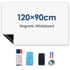 Image of Whiteboard Magnetic Sheet Easy to Write and Wipe Dry Erase Magnet Board