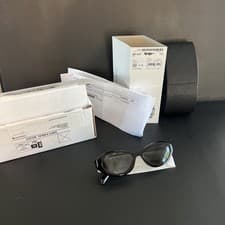 Image of PRADA PR 26ZS 16K08Z Black Dark Grey Women's 55 mm Sunglasses