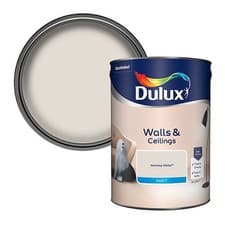 Image of Dulux Nutmeg White Matt Emulsion Paint 5L Walls Ceilings Interior Decor UK Home