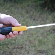 Image of Hozelock Hose Watering Spray Nozzle Gardening Adjustable Male Connector UK