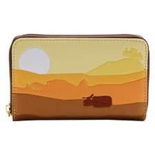 Image of Loungefly Star Wars Lands: Jakku Wallet - STWA0190 - Brand New
