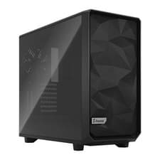 Image of Fractal Design Meshify 2, Black, Mid Tower w/ Light Tempered Glass, 3x 140mm Fan