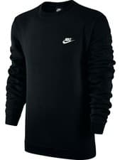 Image of NIKE MENS NSW CREW NECK SWEATSHIRT BLACK RRP £45.00