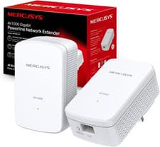 Image of Mercusys MP500 KIT AV1000 Gigabit Powerline Adapter Kit, Wifi Extender Speed up