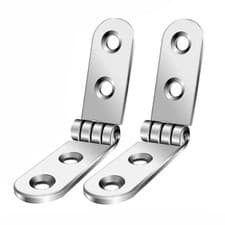 Image of 2pcs 180 Degree Foldable Hinge Flap Hinges For Cabinet Door Box etc Hinge Furnit