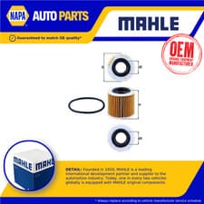 Image of Oil Filter OX416D1 Mahle 0415237010 04152YZZA6 70514008 OX416D1ECO Quality New