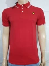Image of Lyle & Scott Polo Tipped Colour 50% Off