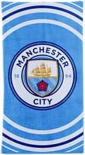 Image of Manchester City F.C Towel Beach Bath Summer cotton MCFC Pulse Official Licensed