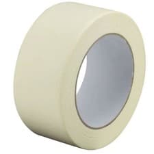 Image of GENERAL MASKING TAPE 48MM - 24MM X 50M DIY CRAFT PAINTER EASY TEAR Fast White