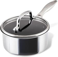 Image of Circulon Scratch Defense 16cm/1.4L Stainless Steel Saucepan with Lid and Extreme