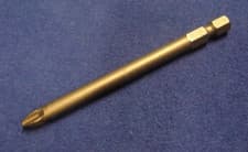 Image of Magna Phillips PH2 x 89mm 1/4" Hex Screwdriver Bit - ISO Temp