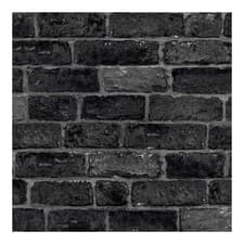 Image of Fresco Wallpaper Charcoal House Brick