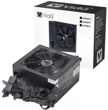 Image of Black 500W Desktop PC Power Supply ATX Computer PSU 500 Watt 6x SATA 12CM Fan UK
