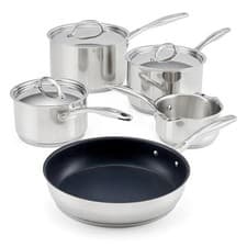 Image of Stellar 5pc Cookware Set – 7000 Profile Range, Stainless Steel, Durable Build