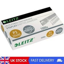 Image of Durable Galvanised 24/6 mm Staples - 1000 Count for Stapling Up to 30 Sheets