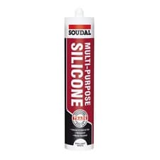 Image of Soudal Trade Silicone Sealant Multi Purpose Constrction Flexible with Fungicide
