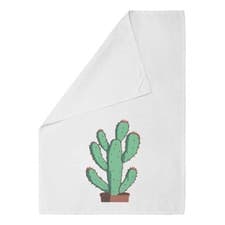 Image of 'Cactus Plant' Cotton Tea Towel / Dish Cloth (TW044449)
