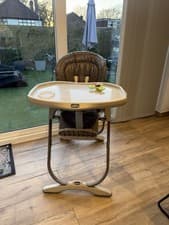 Image of Excellent Condition Chicco Polly Progress 5-in-1 Baby Highchair Birth onwards