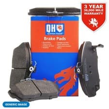 Image of Quinton Hazell Replacement Braking System Front Axle Brake Pad Set - BP1558