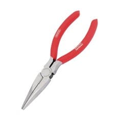 Image of Draper 67869 Long Nose Pliers 160mm Carbon Steel with Soft Grip Non Slip Handles
